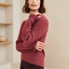 Truien & Vesten Lofty Manner | Sweater Kristie - Mauve Pink