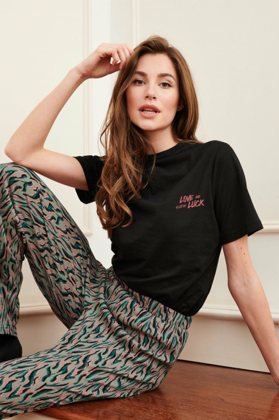 T-Shirts Lofty Manner | T-Shirt Phoebe - Black