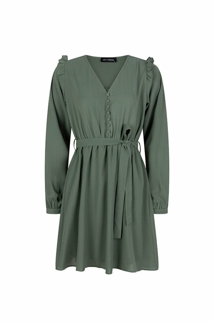 Jurken Lofty Manner | Jurk Alina - Sage Green