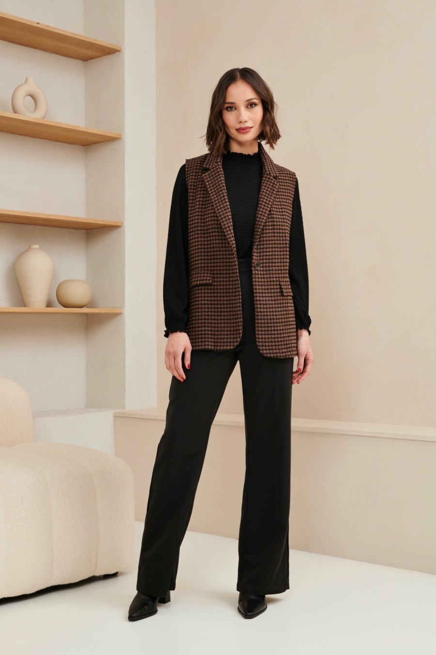 Jassen & Blazers Lofty Manner | Gilet Sally - Brown