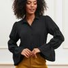 Blouses Lofty Manner | Blouse Amaya - Black