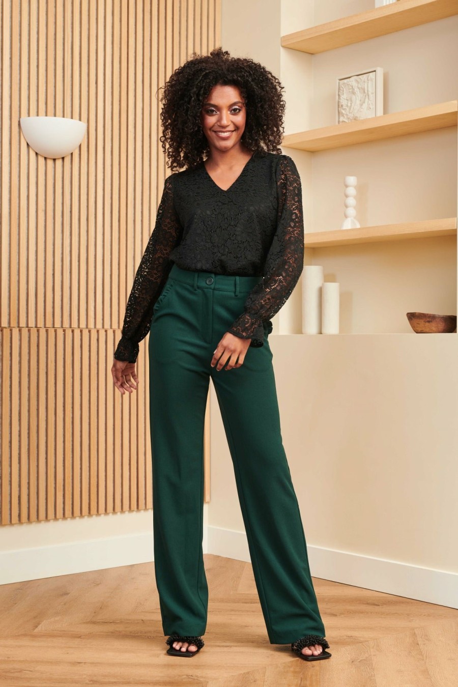 Broeken Lofty Manner | Broek Alani - Green