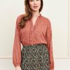 Blouses Lofty Manner | Blouse Izzy - Dark Pink