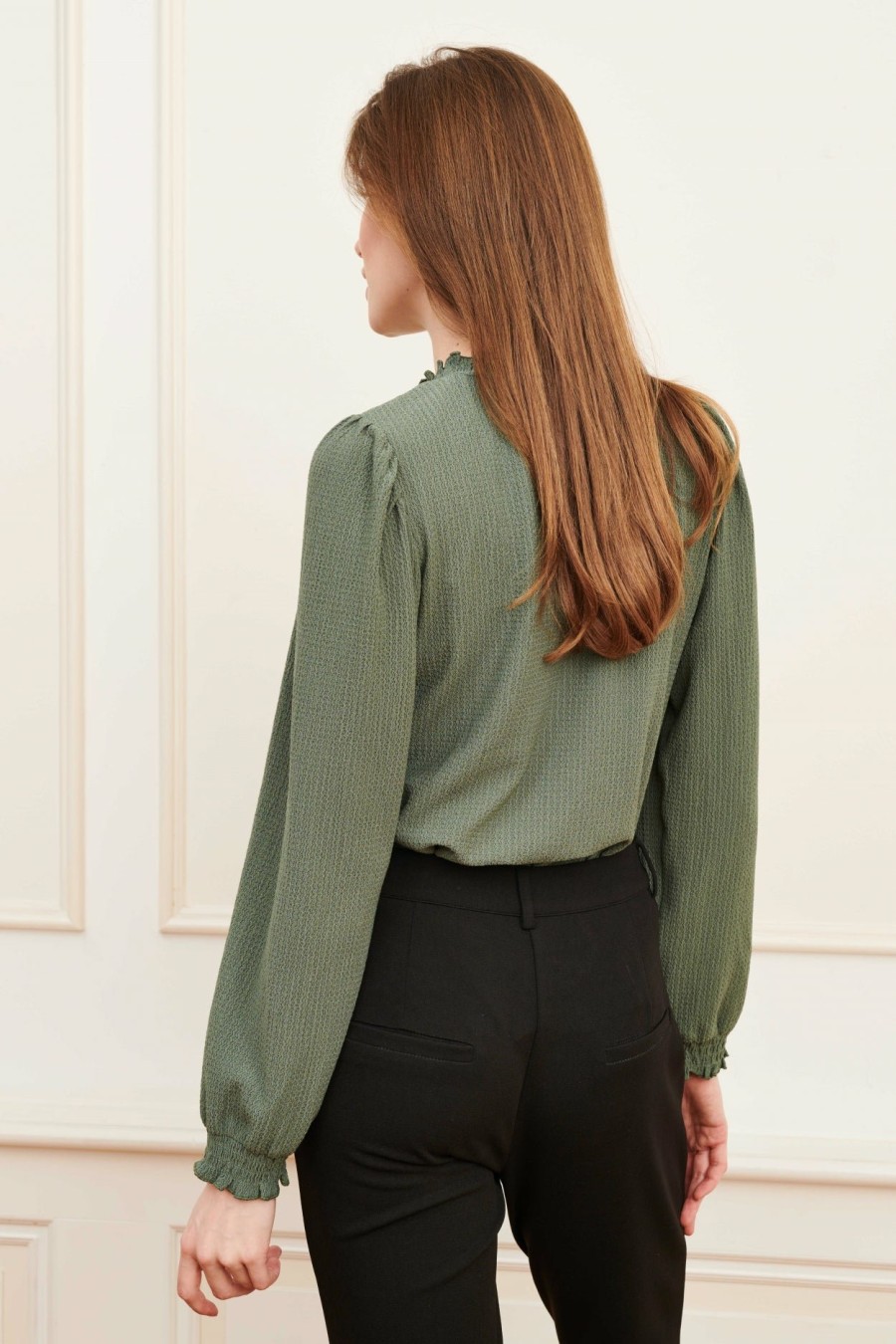 Tops Lofty Manner | Top Ariel - Sage Green