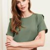 Tops Lofty Manner | Top Sloane - Sage Green